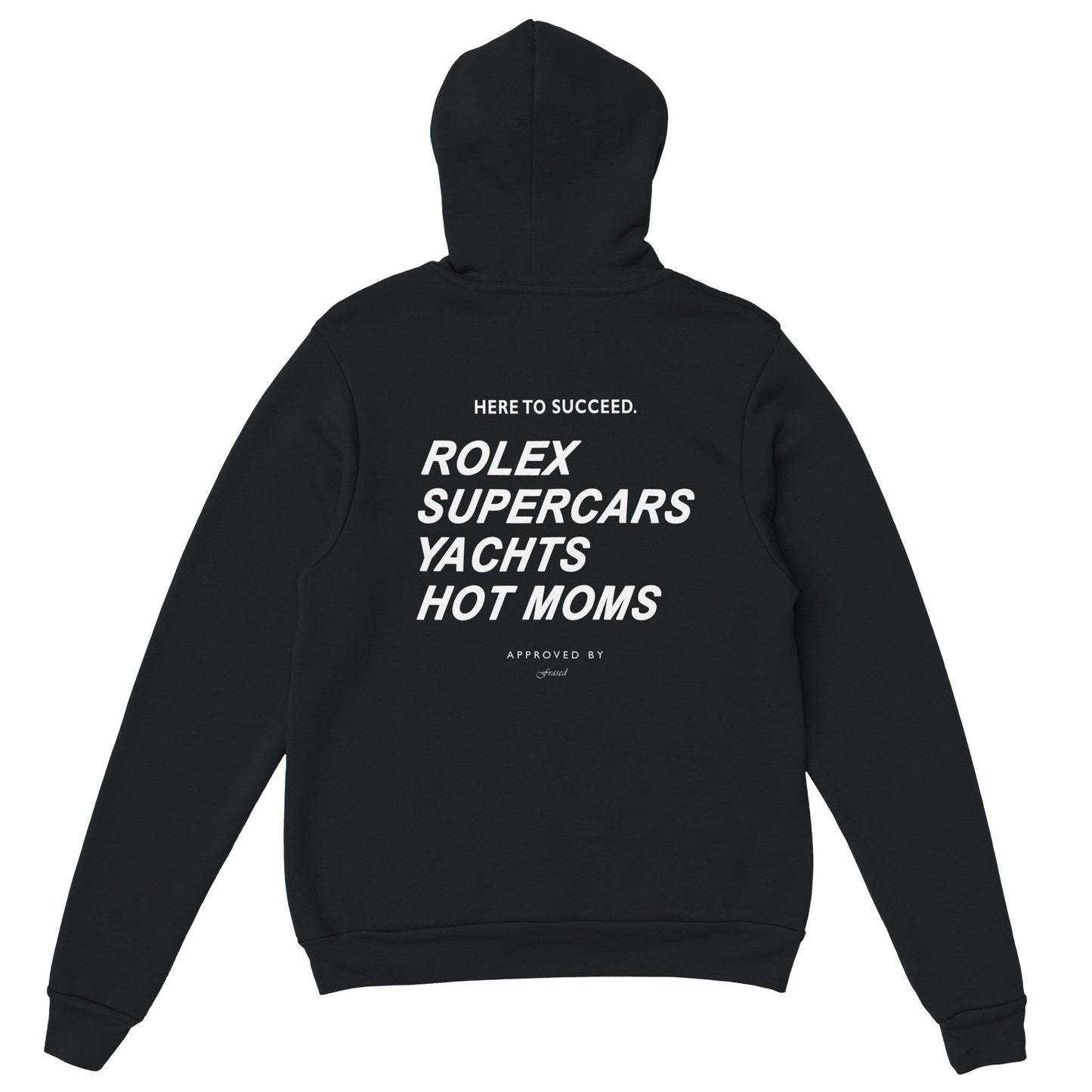 HERE TO SUCCEED. - HOODIE